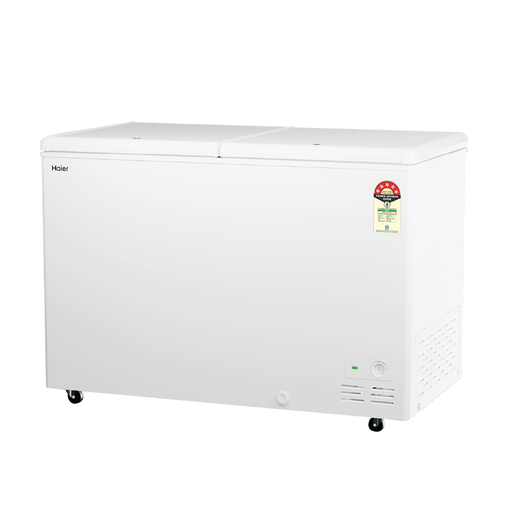 Haier 500 Ltr Double door- White Colour Convertible Hard top Freezer